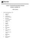 DIVISION 11: NUTRITION SERVICES DESIGN STANDARDS APPENDIX A: EQUIPMENT LIST. Table of Contents