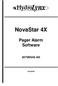 NovaStar 4X Pager Alarm Software 5073NS4X-AD DCN-M409