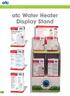 UNVENTED WATER HEATERS. Water Heater Display Stand