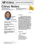 Citrus Notes. December Inside this Issue: Vol Dear Growers,