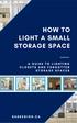 How to light a small storage space rabdesign.ca 1
