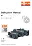 Instruction Manual. Oil-Lubricated Rotary Vane Vacuum Pumps RA 0400 C, RA 0502 C, RA 0630 C RC 0400 C, RC 0502 C, RC 0630 C