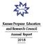 Kansas Propane Education and Research Council Annual Report 2018