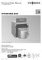 Technical Data Manual for use by heating contractor VITOROND 200