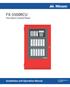 FX-3500RCU. Fire Alarm Control Panel. Installation and Operation Manual