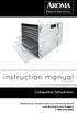 instruction manual Collapsible Dehydrator AFD-1000 Questions or concerns about your Aroma product?