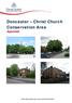 Doncaster Christ Church Conservation Area Appraisal
