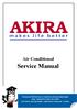 Service Manual. Air Conditional