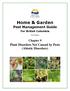 Home & Garden. Pest Management Guide. Plant Disorders Not Caused by Pests (Abiotic Disorders) Chapter 9. For British Columbia.