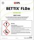 BETTIX FLO SC HERBICIDE MAPP Warning. 5 Litres 700 g/l METAMITRON