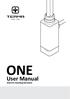 ONE. User Manual. Electric Heating Element