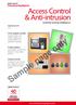 Sample page only. Access Control & Anti-intrusion. Essential sourcing intelligence. China supplier profiles. Product gallery.