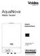 AquaNova. Water heater. Users Instructions THESE INSTRUCTIONS TO BE RETAINED BY USER