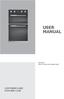 USER MANUAL ART30102 BUILT-IN ELECTRIC DOUBLE OVEN CUSTOMER CARE