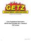 Getz Equipment Innovators 450 lb Dual Portable Dry Chemical Fill System