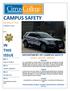 CAMPUS SAFETY IN THIS ISSUE NEWSLETTER SPRING 2019 DEPARTMENT OF CAMPUS SAFETY SAFETY, SECURITY, SERVICE PG. 2 PG. 3 PG. 5 PG. 6