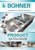 PRODUCT CATALOGUE Price list valid from