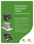 Emergency Generator Safety