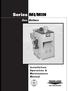 MI/MIH. Series. Gas. Boilers. Installation, Operation & Maintenance Manual