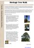 Heritage Tree Walk. Friends of Geelong Botanic Gardens