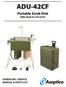 ADU-42CF Portable Scrub Sink NSN: