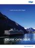 A safe journey with Dräger CRUISE CATALOGUE