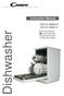 Dishwasher. Instruction Manual CDP 2L1049W-47 CDP 2L1049X-47