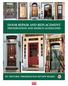 DOOR REPAIR AND REPLACEMENT PRESERVATION AND DESIGN GUIDELINES
