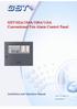 CONTENTS. GST102A/104A/108A/116A Conventional Fire Alarm Control Panel Installation and Operation Manual