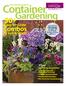 Container. Gardening TM 50+ Combos TIPS. Easy-to-Grow. for Sun & Shade. The Ultimate Guide to
