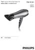 Hairdryer.   Register your product and get support at HP8251 HP8250. User manual