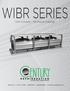 WIBR SERIES. Unit Coolers - Technical Catalog Hunt St - Pryor, OK Fax