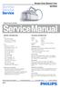 Service Manual. Steam Case System Iron GC /12. Philips Consumer Lifestyle TECHNICAL INFORMATION
