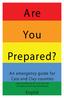 469054_kp:29244Emergency.qxd 8/18/10 9:59 AM Page 1 A re You Prepared?