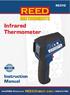 R2310. Infrared Thermometer. Instruction Manual
