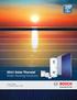 2011 Solar Thermal Water Heating Solutions