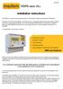 VGPS-evo V3.3. Installation Instructions. The VGPS-evo is a gas pressure proving system with ventilation interlock and optional CO2 detection.
