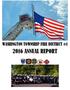 WASHINGTON TOWNSHIP FIRE DISTRICT # ANNUAL REPORT