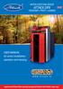 ATTACK DPX USER MANUAL. for correct installation, operation and cleaning WOOD GASIFYING BOILER STANDARD / PROFI / LAMBDA