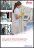 Innovative Cleaning Systems For Professional Environments