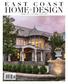EAST COAST HOME + DESIGN CONNECTICUT NEW JERSEY NEW YORK $5.95 US