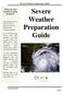 Severe Weather Preparation Guide