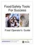 Food Safety Tools For Success