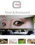 Hotel & Restaurant. Company restaurant (Belgium) Architect: Lineos-Chris Vantornout - Installation: Mona Visa